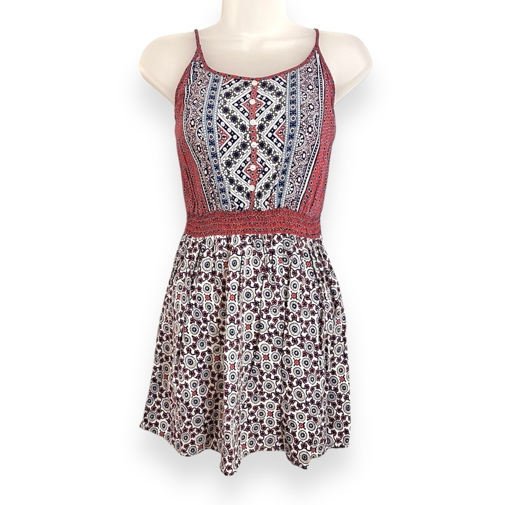 Bethany Mota Patterned Dress